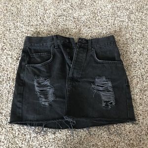 Super cute denim skirt